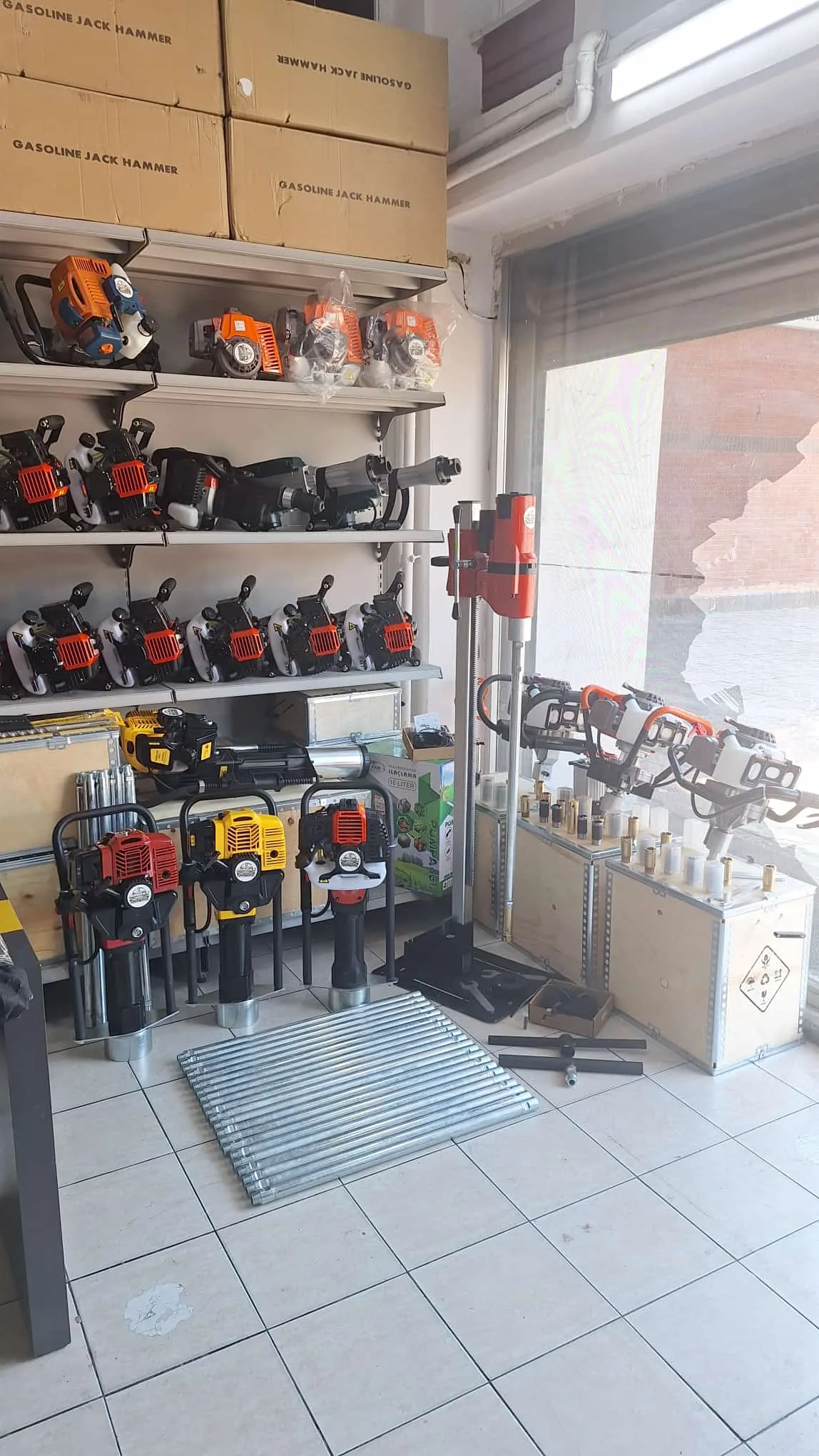 Karot ve El Sondaj Makinesi 5,5 Hp Profesyonel Güçlü Motoru